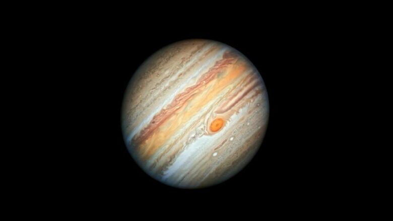 Photo of Jupiter through a telescope